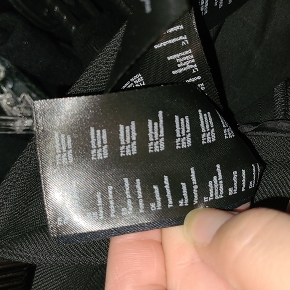 Maje Black Tapered Pants Size 10 - Picture 6 of 7